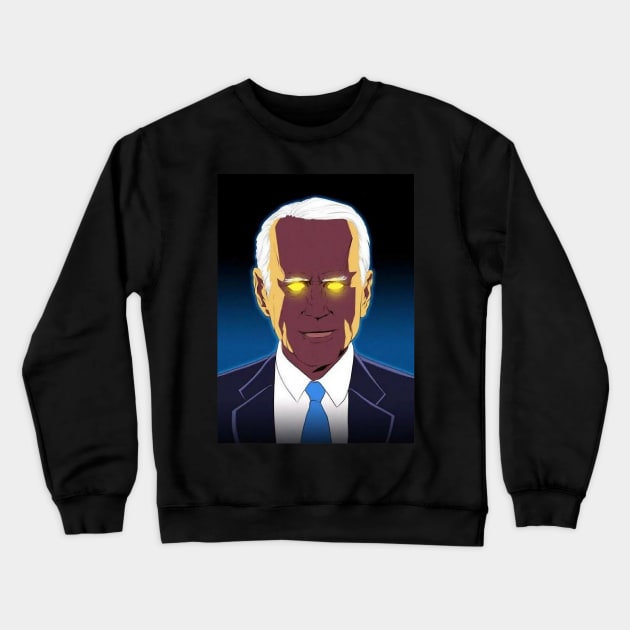 Dark Brandon Funny Joe Biden meme Crewneck Sweatshirt by patelmillie51